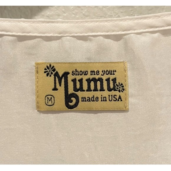 Anthropologie White V-Neck Blouse - Picture 2 of 4